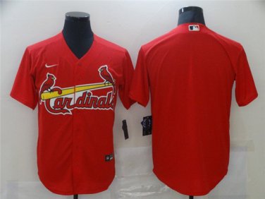Activewear Baseball Uniform St. Louis Cardinals Blank Jerseys Red Alternate Shirt