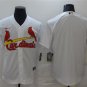 Activewear Baseball Uniform St. Louis Cardinals Blank Jerseys White Home Player Shirt