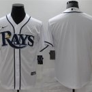 Activewear Baseball Uniform Tampa Bay Rays Blank Jerseys White Home Player Game Shirt