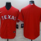 Activewear Baseball Uniform Texas Rangers Blank Jerseys Red Alternate Player Shirt