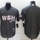 Activewear Baseball Uniform Washington Nationals Blank Jerseys Gray City Connect Shirt