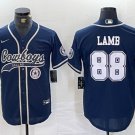 CeeDee Lamb #88 Dallas Cowboys Stitched Jersey Navy