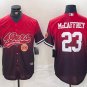 Christian McCaffrey #23 San Francisco 49ers Stitched Jersey Scarlet