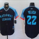 Christian Yelich #22 National League 2024 All-Star Game Limited Player Jersey Navy