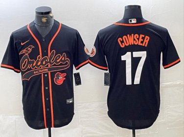 Colton Cowser #17 Baltimore Orioles Limited Fashion Jersey Black