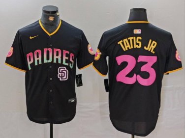 Fernando Tatis Jr. #23 San Diego Padres Limited Fashion Jersey Black