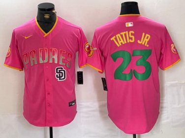 Fernando Tatis Jr. #23 San Diego Padres Limited Fashion Jersey Pink