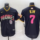 Ha-Seong Kim #7 San Diego Padres Limited Fashion Jersey Black