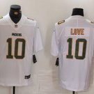 Jordan Love #10 Green Bay Packers Stitched Jersey White