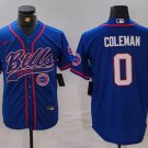 Keon Coleman #0 Buffalo Bills Stitched Jersey Royal