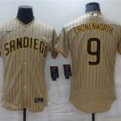 mens & youth Activewear Baseball Uniform 9 Jake Cronenworth Jerseys Tan Alternate Player Elite Shirt