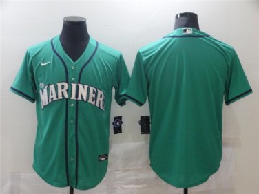 mens & youth Activewear Baseball Uniform Seattle Mariners Blank Jerseys Aqua Alternate Player Shirt