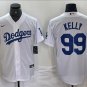 Men's or Youth Joe Kelly #99 Los Angeles Dodgers Home Player Jersey White