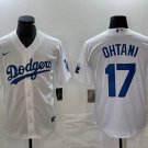 Men's or Youth Shohei Ohtani #17 Los Angeles Dodgers Home Player Jersey White