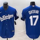 Men's Shohei Ohtani #17 Los Angeles Dodgers City Home Player Jersey Royal