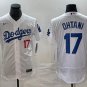 Men's Shohei Ohtani #17 Los Angeles Dodgers Home Elite Player Jersey White