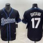 Men's Shohei Ohtani #17 Los Angeles Dodgers Home Player Jersey Black