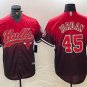 Michael Jordan #45 Chicago Bulls Stitched Jersey Scarlet