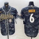Patrick Queen #6 Pittsburgh Steelers Stitched Jersey Camouflage