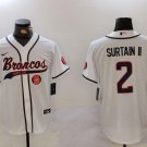 Patrick Surtain II #2 Denver Broncos Stitched Jersey White