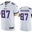 Vikings Uniform #87 T.J. Hockenson Jerseys White Player Game Limited Shirts