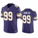 Vikings Uniform #99 Danielle Hunter Jerseys Purple Classic F.U.S.E. Shirts