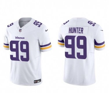 Vikings Uniform #99 Danielle Hunter Jerseys White F.U.S.E. Limited Shirts