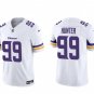 Vikings Uniform #99 Danielle Hunter Jerseys White F.U.S.E. Limited Shirts