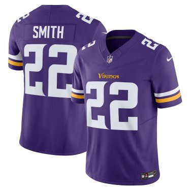 Vikings Uniform 22 Harrison Smith Jerseys Purple 2023 F.U.S.E. Limited Shirts
