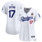 Women's or Youth Shohei Ohtani #17 Los Angeles Dodgers 2024 World Series Home Limited Jersey White