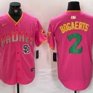 Xander Bogaerts #2 San Diego Padres Limited Fashion Jersey Pink