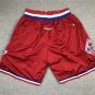 2025 1991 All Star Game West Shorts Red