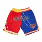 2025 1994 NBA Finals Rockets x Knicks Shorts Red Blue