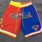 2025 1994 NBA Finals Rockets x Knicks Shorts Red Blue