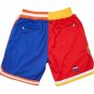 2025 1994 NBA Finals Rockets x Knicks Shorts Red Blue