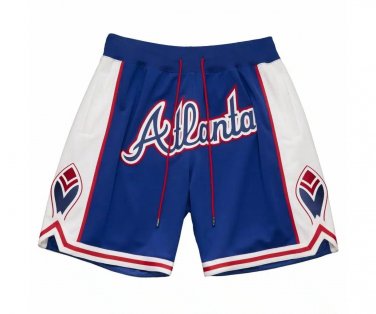 2025 Atlanta Braves Home Run Derby Shorts Blue