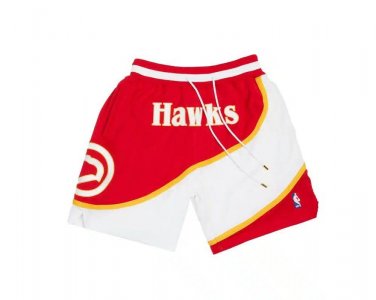2025 Atlanta Hawks Shorts White