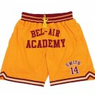 2025 BEL Air Academy SMITH 14 Basketball Yellow Shorts