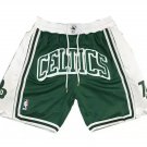 2025 Boston Celtics 2021-22 Kelly Green_White City Edition Shorts