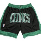 2025 Boston Celtics Black Statement Shorts