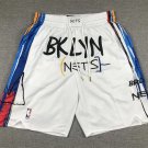 2025 Brooklyn Nets 2023 White City Edition Shorts