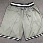 2025 Brooklyn Nets Gray Swingman Throwback Shorts