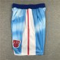 2025 Brooklyn Nets Hardwood Classics Swingman Performance Blue Shorts