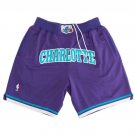 2025 Charlotte Hornets Shorts Purple