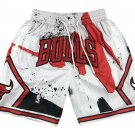 2025 Chicago Bulls 1997-98 Hyper Hoops White Shorts