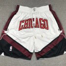 2025 Chicago Bulls 2022-23 City Edition White Shorts