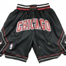 2025 Chicago Bulls Black Statement Swingman Shorts