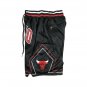 2025 Chicago Bulls Black Statement Swingman Shorts