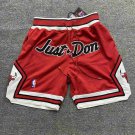 2025 Chicago Bulls Retro Just Don Style 1997-98 Basketball Shorts