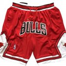 2025 Chicago Bulls Shorts Red